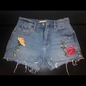Pacsun denim shorts worn once